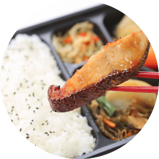 提携の手作り惣菜のお店に依頼